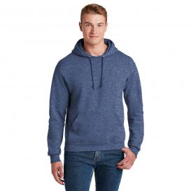 Jerzees 996M NuBlend Pullover Hooded Sweatshirt - Vintage Heather Blue