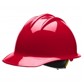 Bullard 9CRDR High Heat Hard Hat - Ratchet Suspension - Red