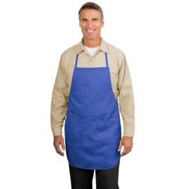 Port Authority A520 Full Length Apron - Faded Blue