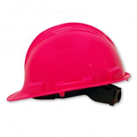 North A59 Peak Hard Hat - Pinlock Suspension - Hot Pink