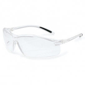 North A700 Series Safety Glasses - Clear Frame - Clear Lens