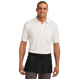 Port Authority A702 Easy Care Waist Apron with Stain Release - Black