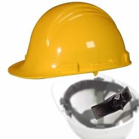North A79R Peak Hard Hat - Ratchet Suspension - Yellow