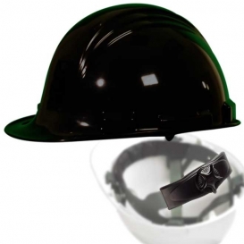 North A79R Peak Hard Hat - Ratchet Suspension - Black