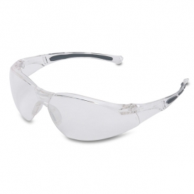 North A800 Series Safety Glasses - Clear Frame - Clear Lens