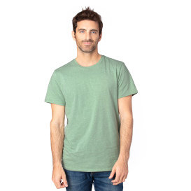 Threadfast 100A Unisex Ultimate CVC T-Shirt - Army Heather