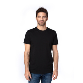 Threadfast 100A Unisex Ultimate CVC T-Shirt - Black