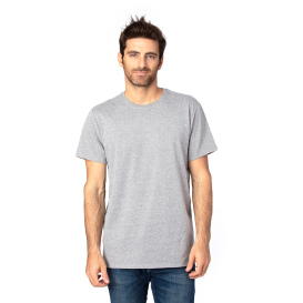 Threadfast 100A Unisex Ultimate CVC T-Shirt - Heather Grey