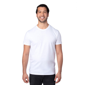 Threadfast 100A Unisex Ultimate CVC T-Shirt - White