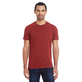 Threadfast 102A Unisex Triblend Short-Sleeve T-Shirt -  Cardinal Black Triblend