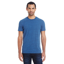 Threadfast 102A Unisex Triblend Short-Sleeve T-Shirt - Royal Black Triblend