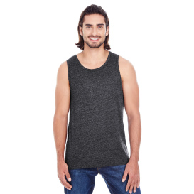 Threadfast 102C Unisex Triblend Tank - Black Triblend