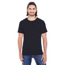 Threadfast 103A Men\'s Triblend Fleck Short-Sleeve T-Shirt - Black Fleck