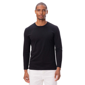 Threadfast 180LS Unisex Ultimate Long-Sleeve T-Shirt - Black