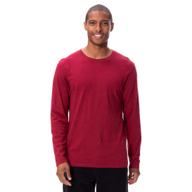 Threadfast 180LS Unisex Ultimate Long-Sleeve T-Shirt - Burgundy