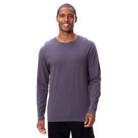 Threadfast 180LS Unisex Ultimate Long-Sleeve T-Shirt - Coal