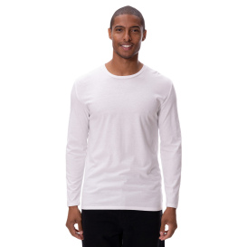 Threadfast 180LS Unisex Ultimate Long-Sleeve T-Shirt - White