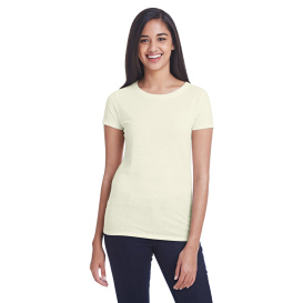 Threadfast 202A Ladies Triblend Short-Sleeve T-Shirt - Cream Triblend