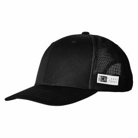 PUMA Golf 22675 Adult 110 Snapback Trucker Cap - Puma Black/Puma Black