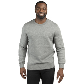 Threadfast 320C Unisex Ultimate Crewneck Sweatshirt - Heather Grey