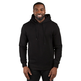 Threadfast 320H Unisex Ultimate Fleece Pullover Hooded Sweatshirt - Black