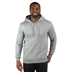 Threadfast 320H Unisex Ultimate Fleece Pullover Hooded Sweatshirt - Heather Grey