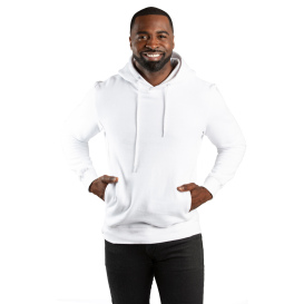 Threadfast 320H Unisex Ultimate Fleece Pullover Hooded Sweatshirt - White