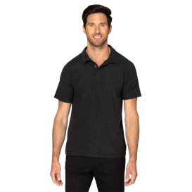 Threadfast 382PL Unisex Impact Polo - Black Heather