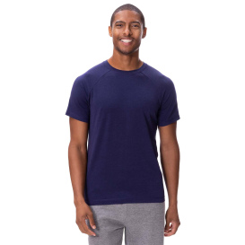 Threadfast 382R Unisex Impact Raglan T-Shirt - Navy