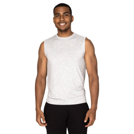 Threadfast 382T Unisex Impact Tank - Heather Grey