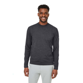 PUMA Golf 531279 Cloudspun Crewneck Sweatshirt - Puma Black Heather