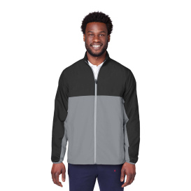 PUMA Golf 599128 1st Mile Wind Jacket - Puma Black/Quiet Shade