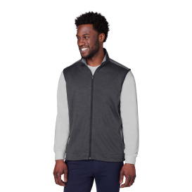 PUMA Golf 599130 T7 Cloudspun Vest - Puma Black Heather/Quiet Shade