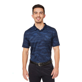 PUMA Golf 599434 Mattr Volition Flanked Polo - Navy Blazer