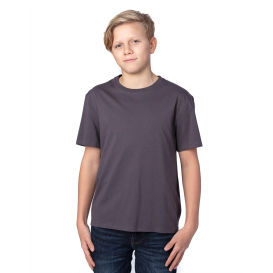 Threadfast 600A Youth Ultimate CVC T-Shirt - Graphite