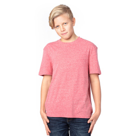 Threadfast 602A Youth Triblend T-Shirt - Red Triblend