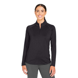 PUMA Golf 625902 Ladies You-V Quarter-Zip - Puma Black