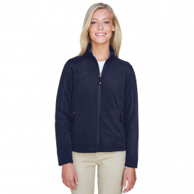 North End 78172 Ladies Voyage Fleece Jacket - Classic Navy