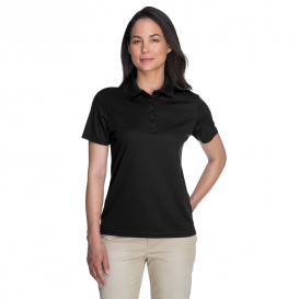 Core 365 78181 Ladies Origin Performance Pique Polo - Black