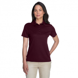 Core 365 78181 Ladies Origin Performance Pique Polo - Burgundy