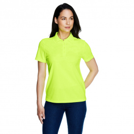 Core 365 78181 Ladies Origin Performance Pique Polo - Safety Yellow