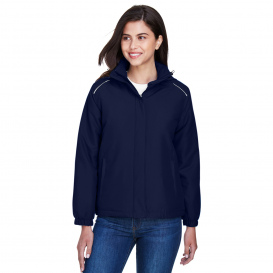 Core 365 78189 Ladies Brisk Insulated Jacket - Classic Navy