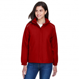 Core 365 78189 Ladies Brisk Insulated Jacket - Classic-Red