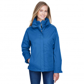 Core 365 78205 Ladies Region 3-in-1 Jacket with Fleece Liner - True Royal