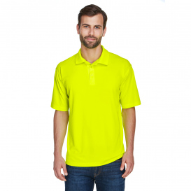 UltraClub 8210 Men\'s Cool & Dry Mesh Pique Polo - Bright Yellow