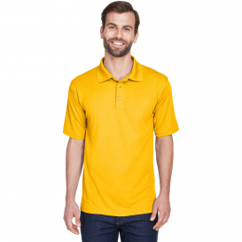 UltraClub 8210 Men\'s Cool & Dry Mesh Pique Polo - Gold