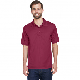 UltraClub 8210 Men\'s Cool & Dry Mesh Pique Polo - Maroon