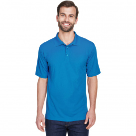 UltraClub 8210 Men\'s Cool & Dry Mesh Pique Polo - Pacific Blue