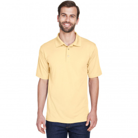 UltraClub 8210 Men\'s Cool & Dry Mesh Pique Polo - Yellow Haze