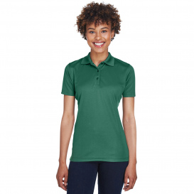 UltraClub 8210L Ladies Cool & Dry Mesh Pique Polo - Forest Green